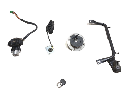 2001 Suzuki Gsx 750f Katana Ignition Lock Set & Fuel Cap OEM