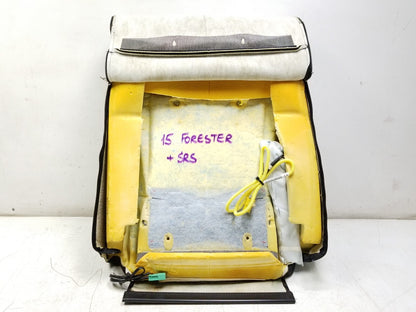 14-16 Subaru Forester Front Passenger Seat Upper Cushion OEM