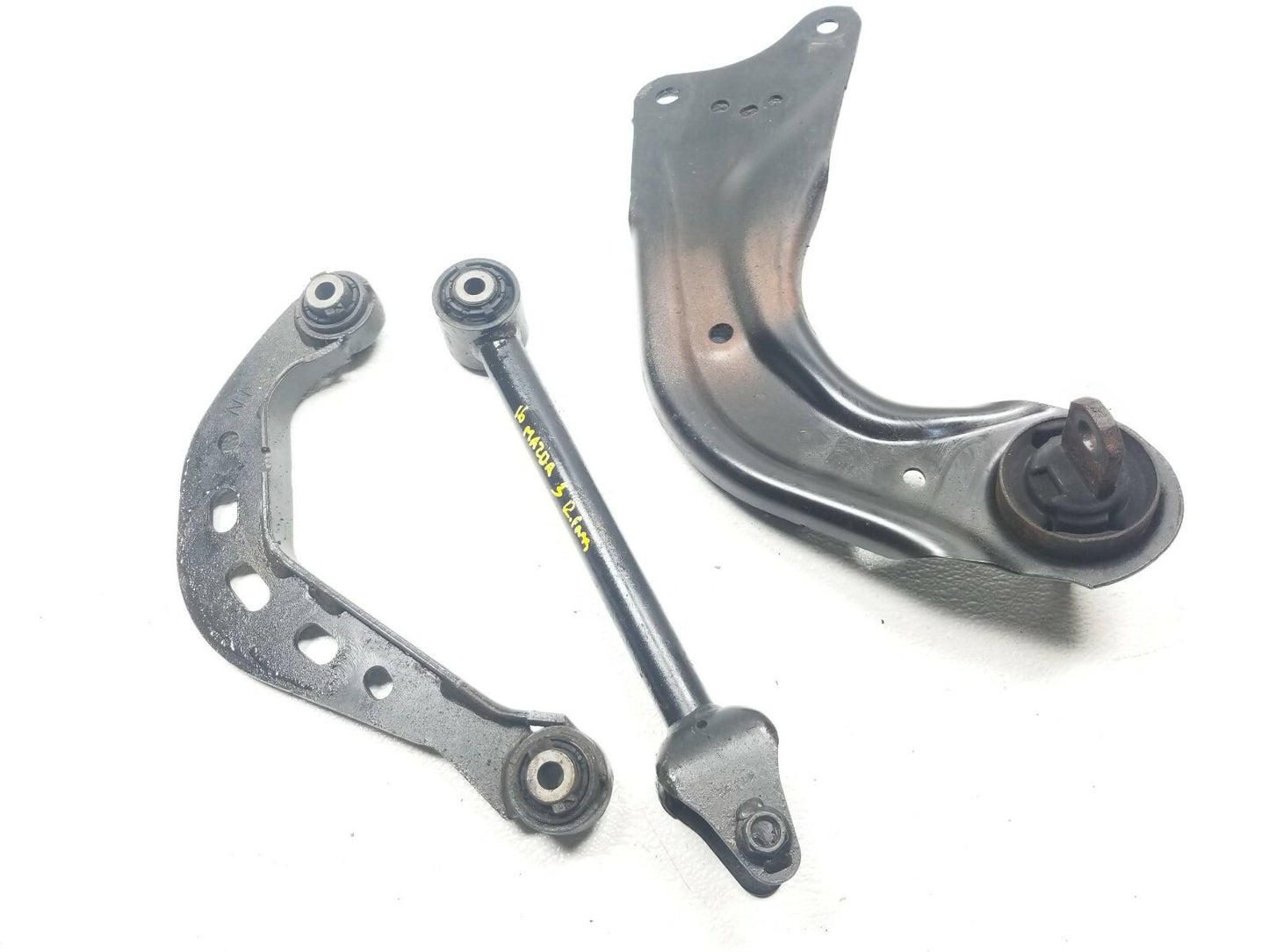 2016 Mazda 3 Rear Suspension Control Arm Right Passenger Side 3 Pcs OEM