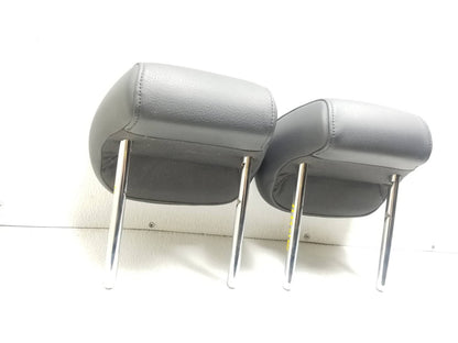 2012 Audi A7 Rear Seat Headrest Pair Left Right Gray Leather OEM