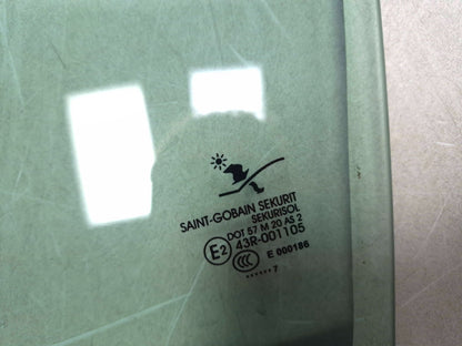 2007 Saab 9-5 Aero Rear Driver Window Glass OEM