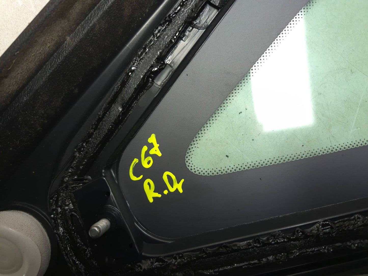 2018 Hyundai Sonata Rear Quarter Vent Glass Left Driver Side OEM