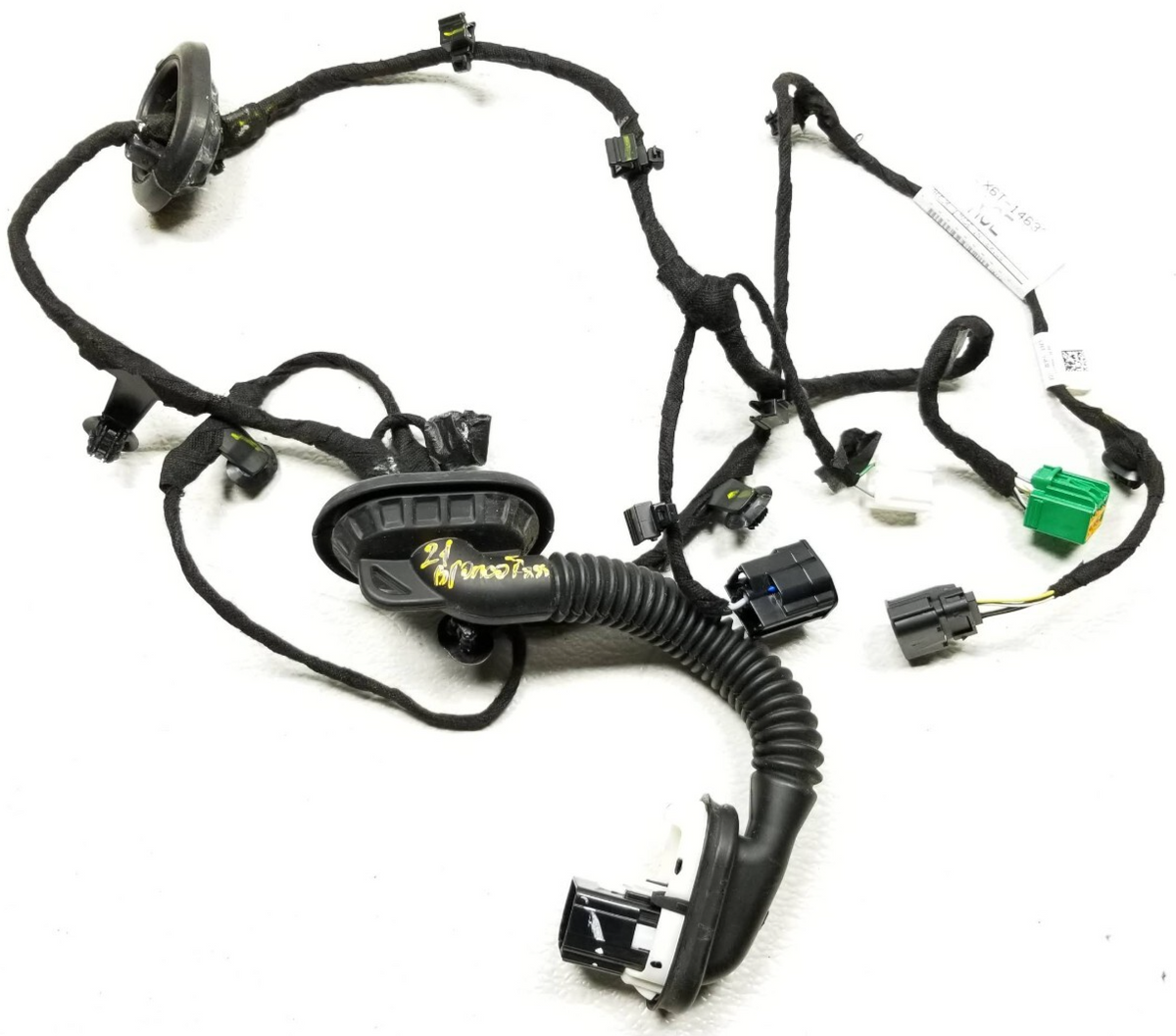 2021 Ford Bronco Rear Passenger Door Wiring Harness OEM