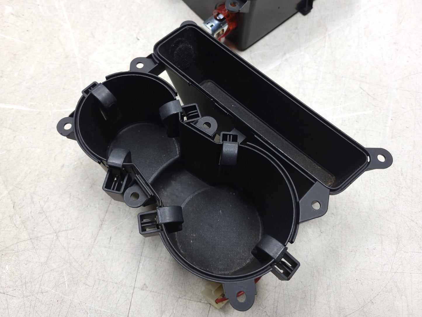 09 - 12 Audi A4 S4 Center Console Trim Cover Cup Holder & Storage Bin Tray OEM