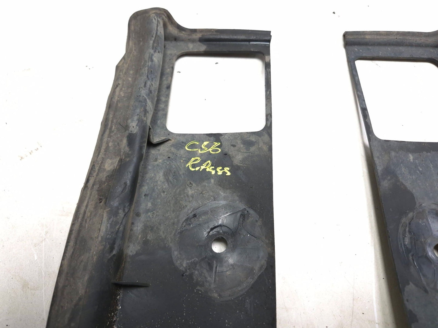 2020 Dodge Challenger Jack Support Body Point Pad Shield Left & Right Pair OEM
