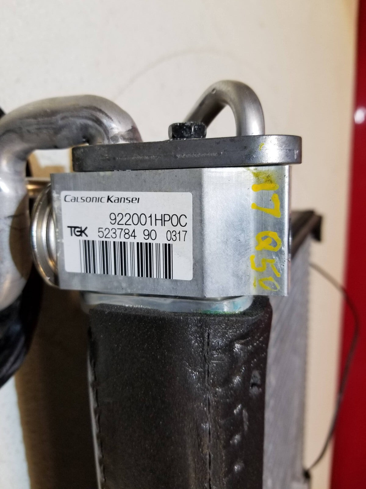 2017 Infiniti Q50 A/c Evaporator Core OEM