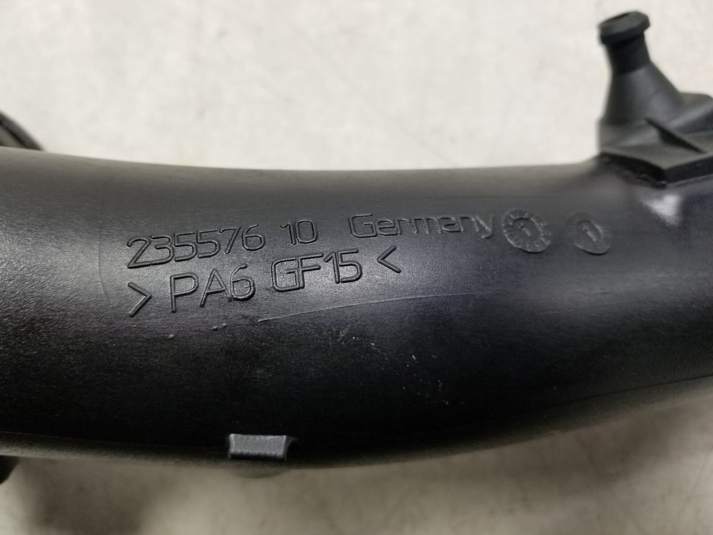 2011-2013 BMW X5 X6 E70 E71 Upper Intercooler Hose Pipe Tube 2pcs 3.0l OEM