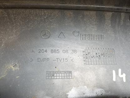 12 13 14 Mercedes C300 Rear Bumper Cover OEM *black (040u)*