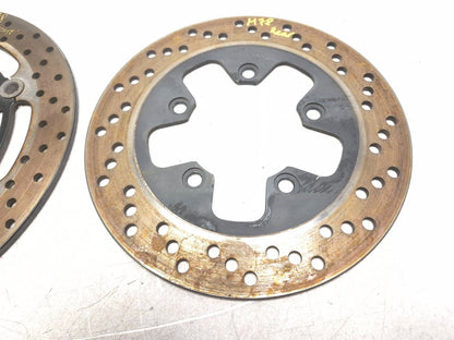 2006 Suzuki Katana Gsx600f Rear & Front Brake Disc 3 Pcs OEM