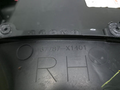 2012 Toyota Camry Door Panel Trim Rear Passenger Side Right OEM