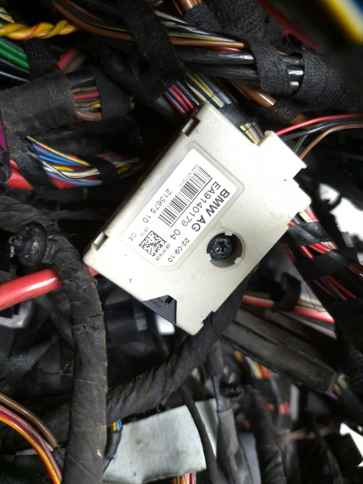 2011 BMW 750li Main Body Interior Wire Harness 9166354 Oem✅