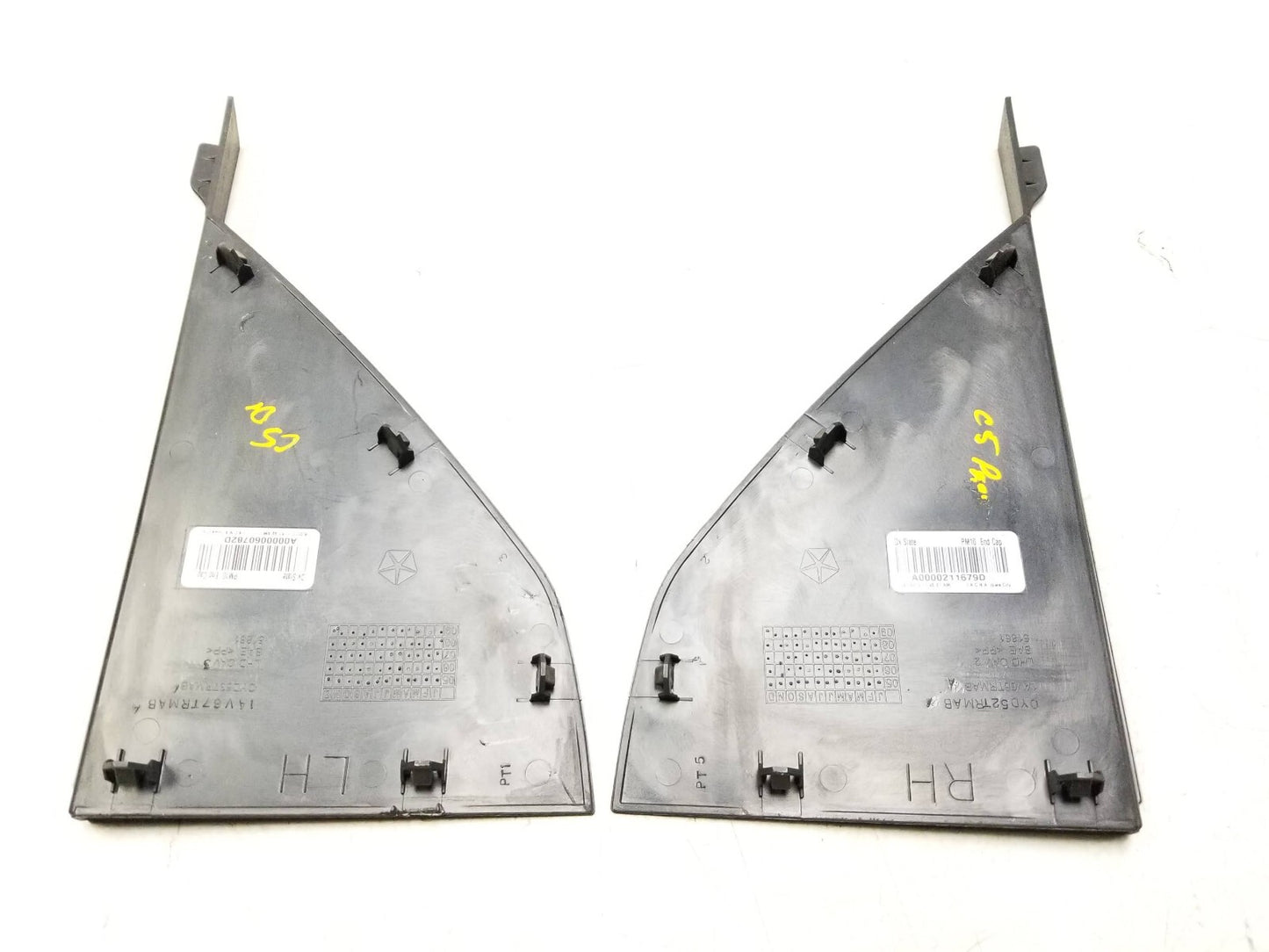 2007-2012 Dodge Caliber Dash End Cap Cover Trim Left & Right OEM