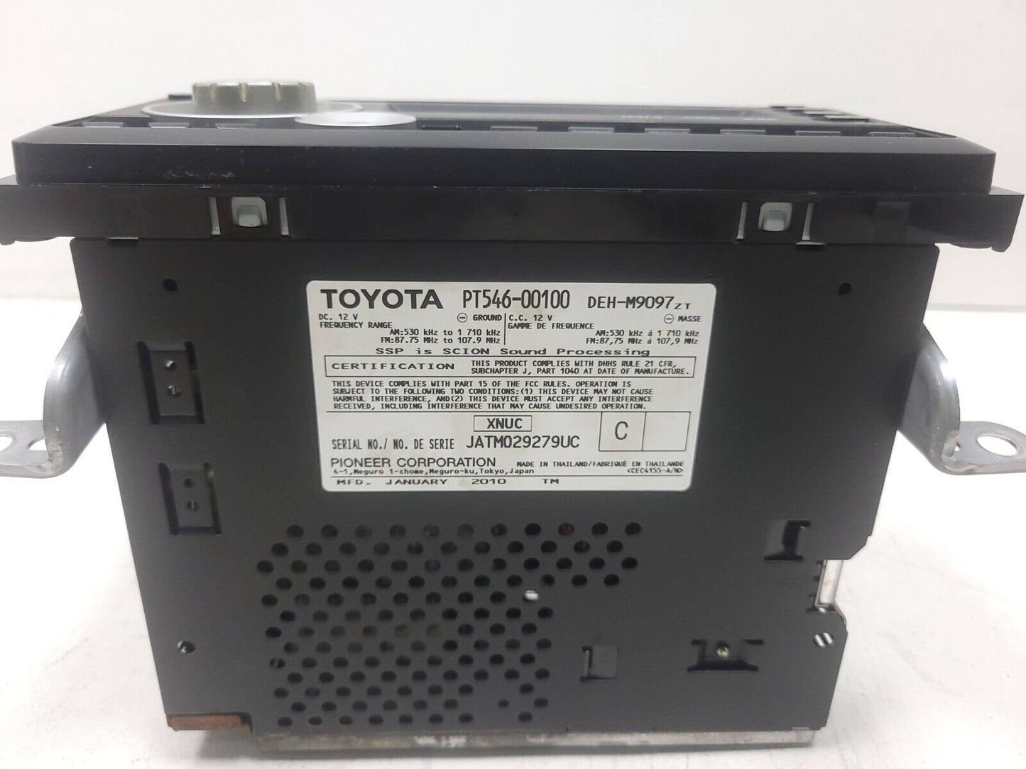 08 - 15 Scion Xb AM FM Cd Player Radio Receiver Pt546-00100 OEM