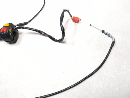 2023 Qianxin Fy200t Right Handlebar Kill Switch & Throttle Cable Grip  OEM