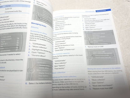 2013 BMW 328i F30 Owner's Manual Book & Case OEM