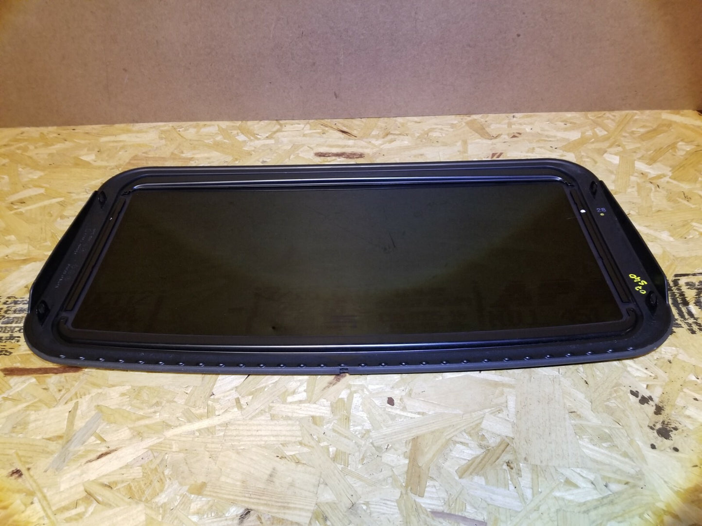 2007 Volvo S40 Sunroof Glass Panel OEM