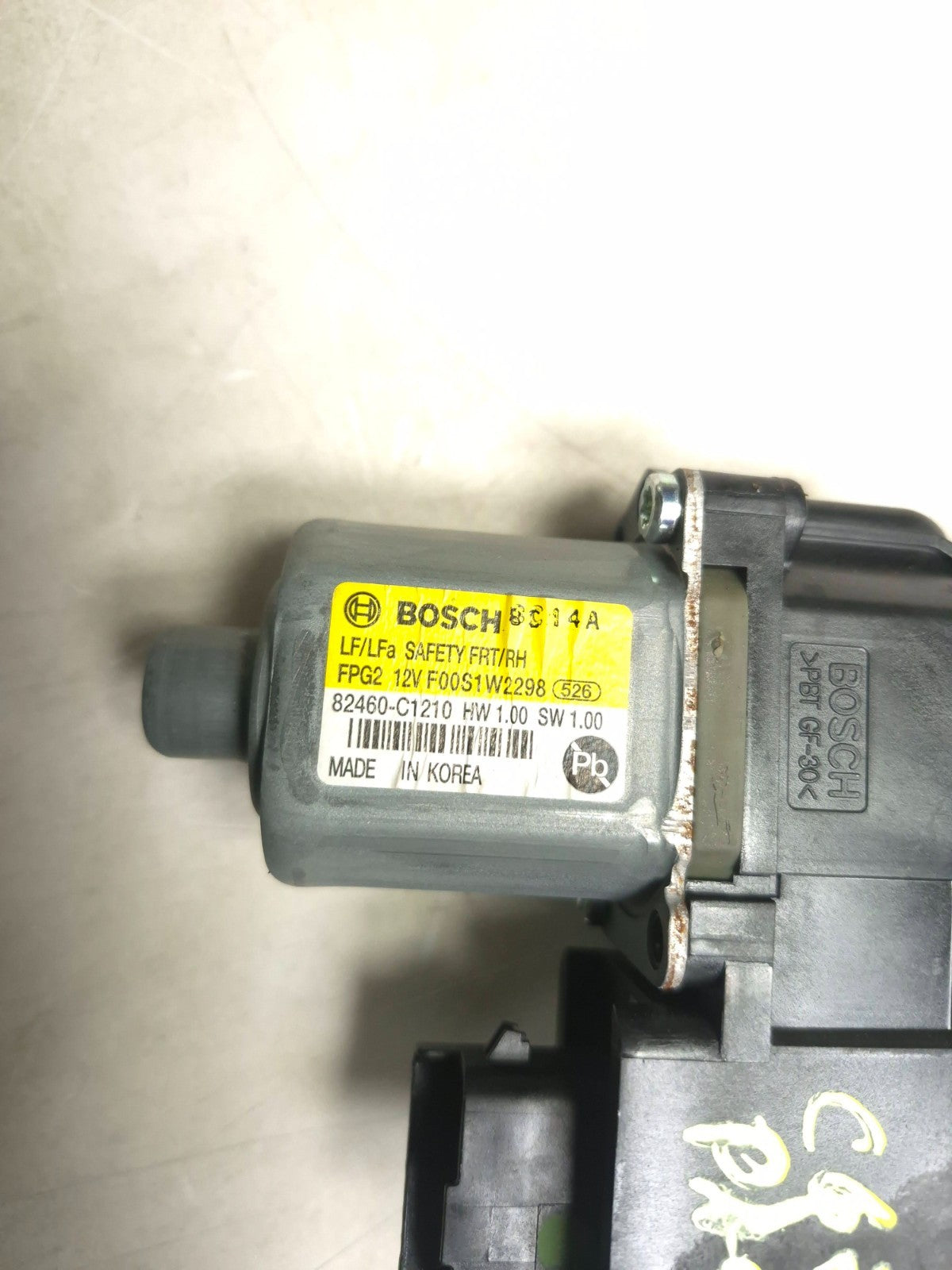 2018 Hyundai Sonata Front Door Window Motor Passenger Side Right OEM
