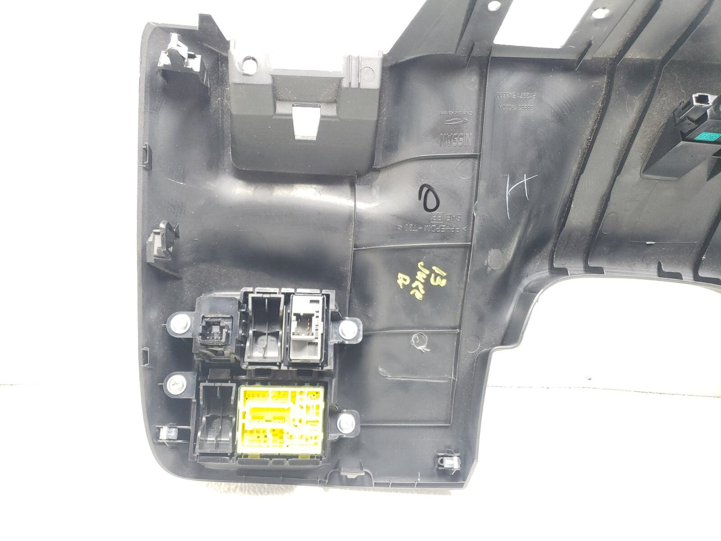 2013 Nissan Juke Driver Side Dashboard Knee Bolster Trim Panel OEM