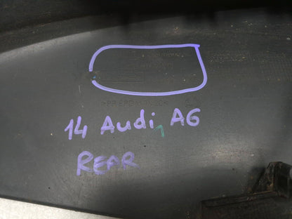 2014 Audi A6 Prestige Rear Bumper Lower Valance Panel OEM