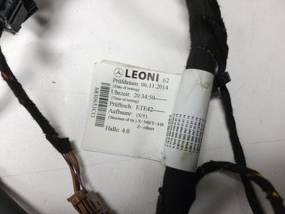 2015 Mercedes C300 W205 Dashboard Dash Wire Harness OEM