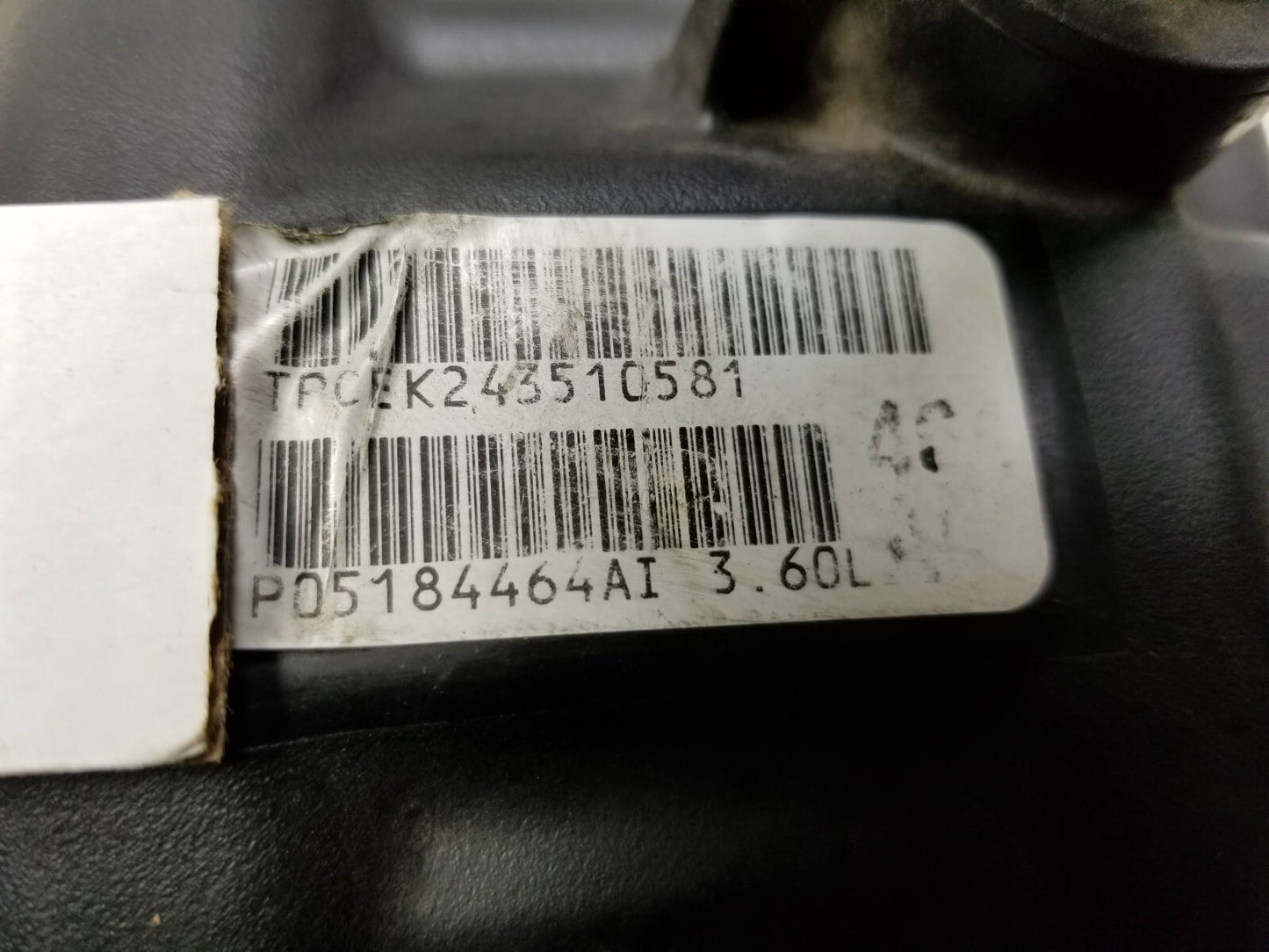 2016 Dodge Grand Caravan Valve Cover Left Side OEM