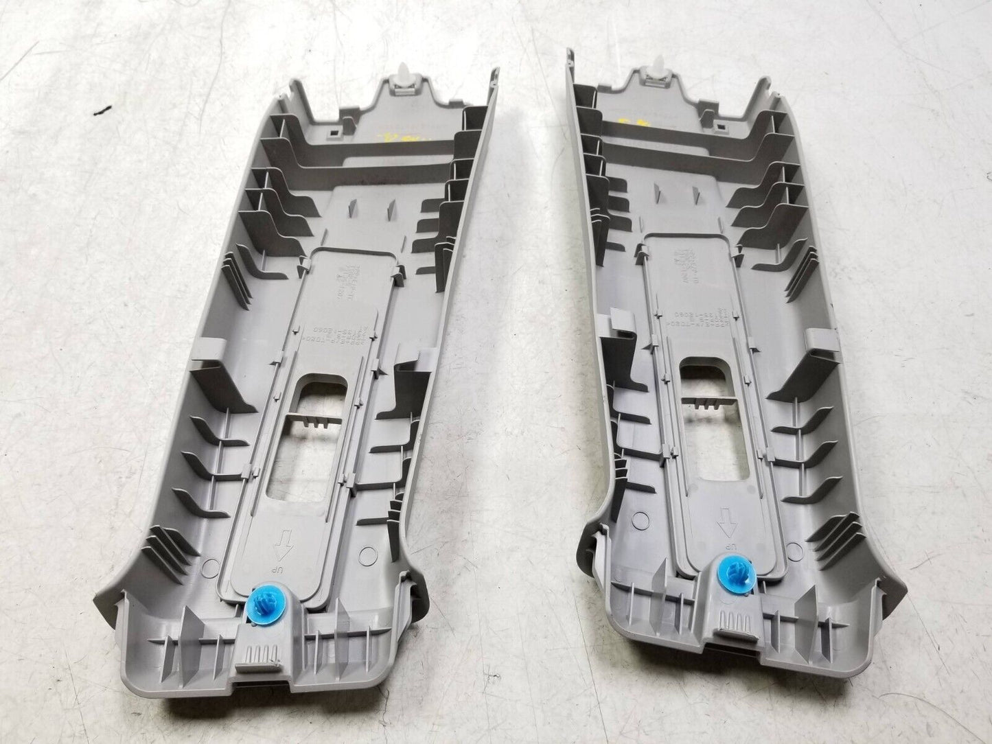 08 - 15 Scion Xb Upper B Pillar Trim Belt Cover Left Right Pair OEM