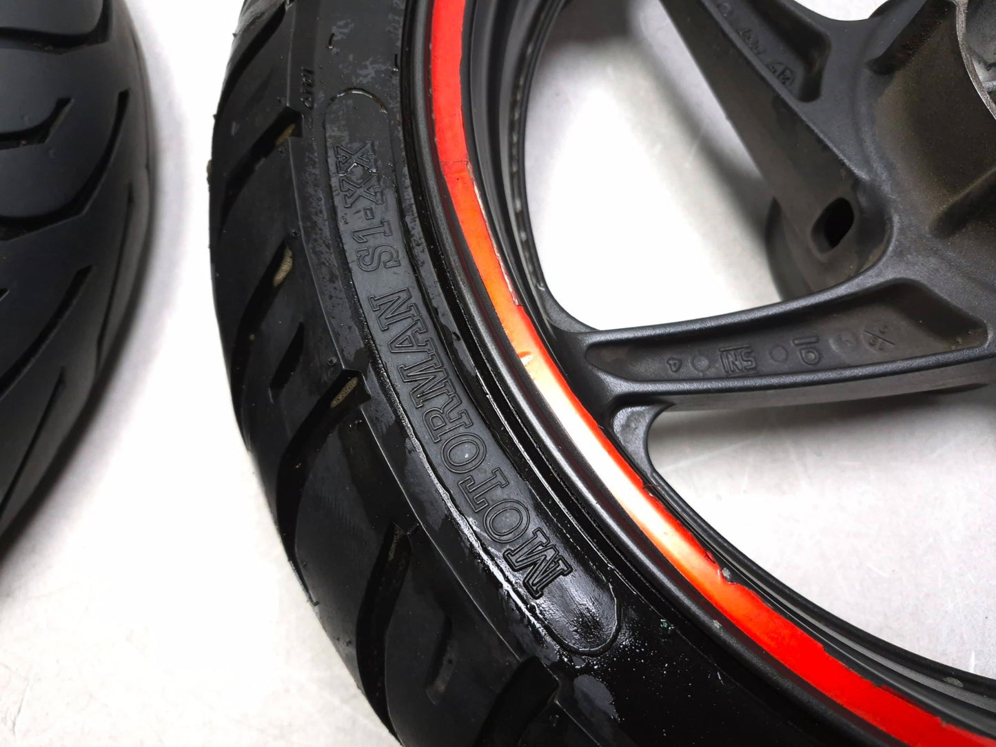 2019 Honda Cbr300r Rear & Front Wheel W/ Tire Pair R 17 OEM