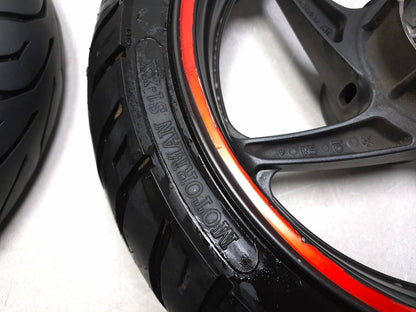 2019 Honda Cbr300r Rear & Front Wheel W/ Tire Pair R 17 OEM