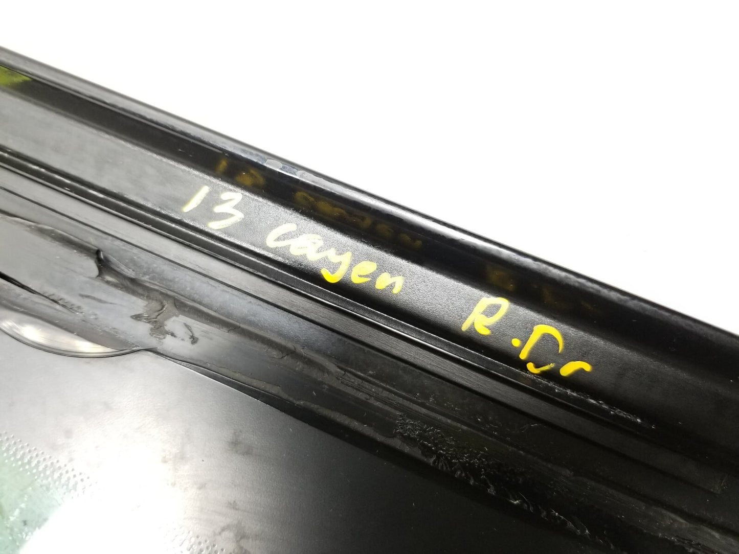 2013 Porsche Cayenne Quarter Vent Glass Rear Driver Side Left  OEM