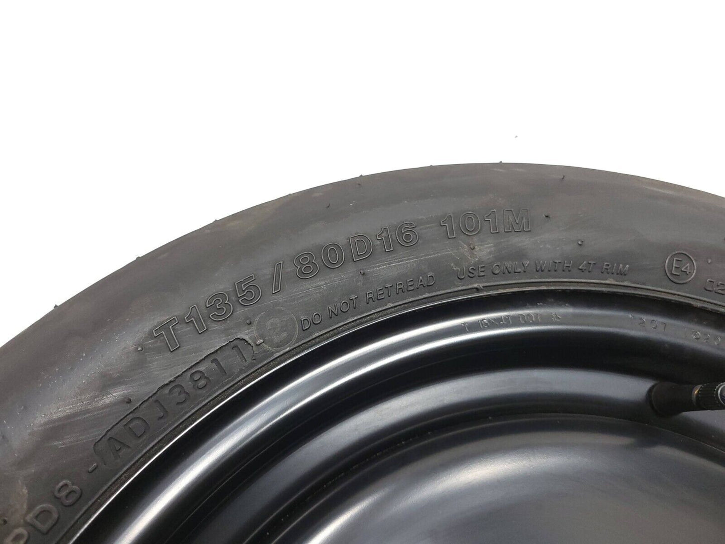 11-16 Subaru Impreza Sedan Spare Tire 135/80r16 OEM 81k Miles