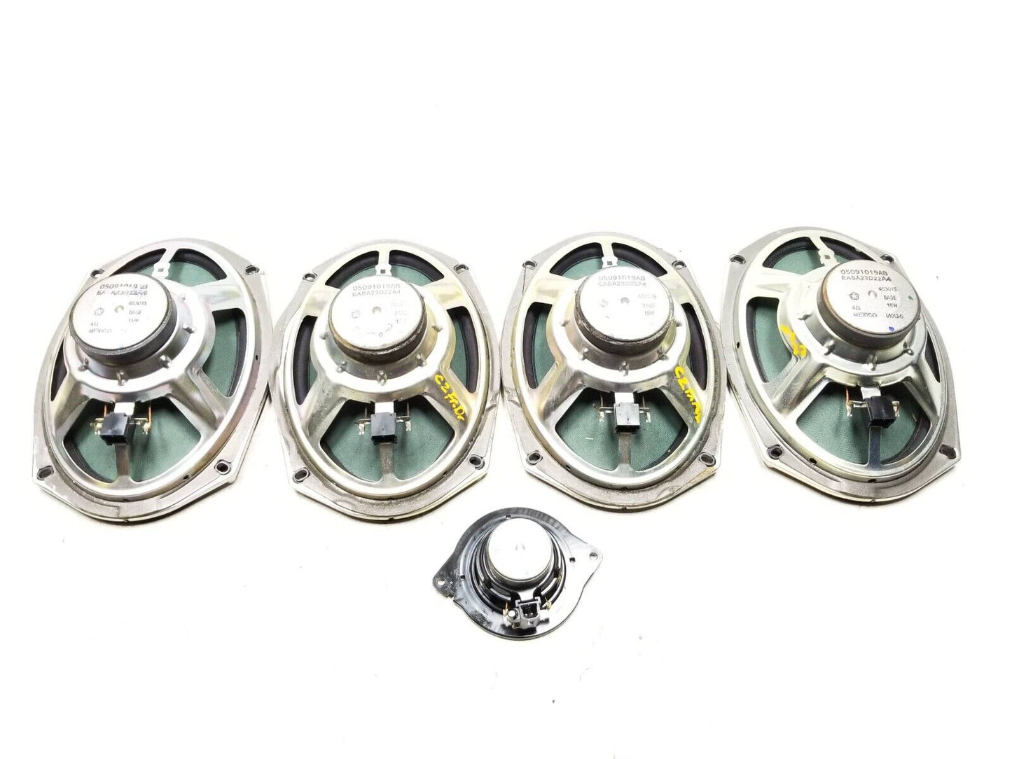 2011-2014 Chrysler 200 Audio Speaker 5pcs OEM