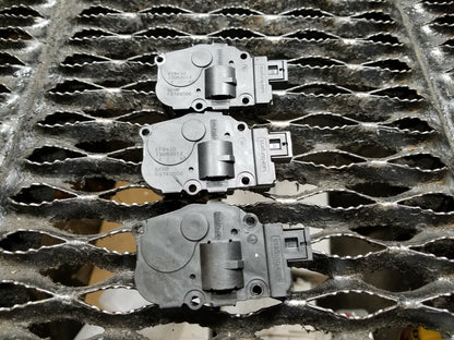 2013 Mercedes E350 Door Heater Flap Actuator 3pcs OEM