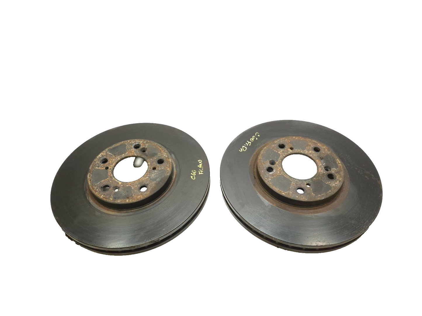 2007 Acura Tl Type-s Front Brake Disc Left & Right Pair OEM