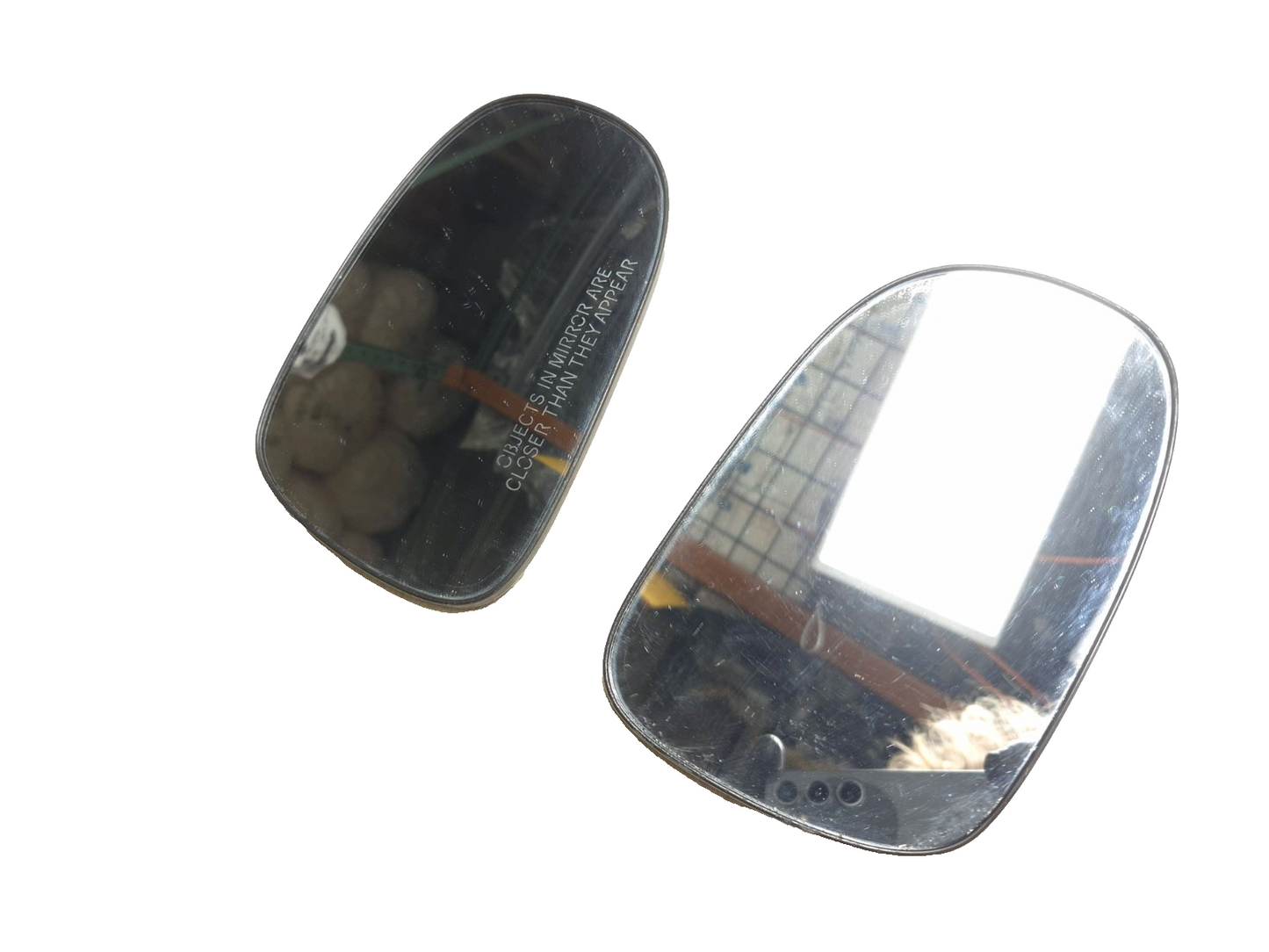 2009 Lexus IS250 Outer Heated Mirror Glass Left & Right Pair OEM