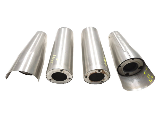 1999 Yamaha V Star Xvs650 Classic Front Fork Tube Lower & Upper Cover 4 Pcs OEM