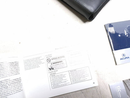 2007 Acura Tl Type-s Owner's Manual Book & Case OEM