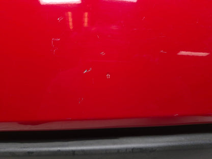 2013 Fiat 500 Turbo Red Rear Bumper Cover OEM