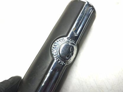 2008 Harley-davidson Dyna Fat Bob Fxdf Left Handlebar Grip Willie G Skull OEM