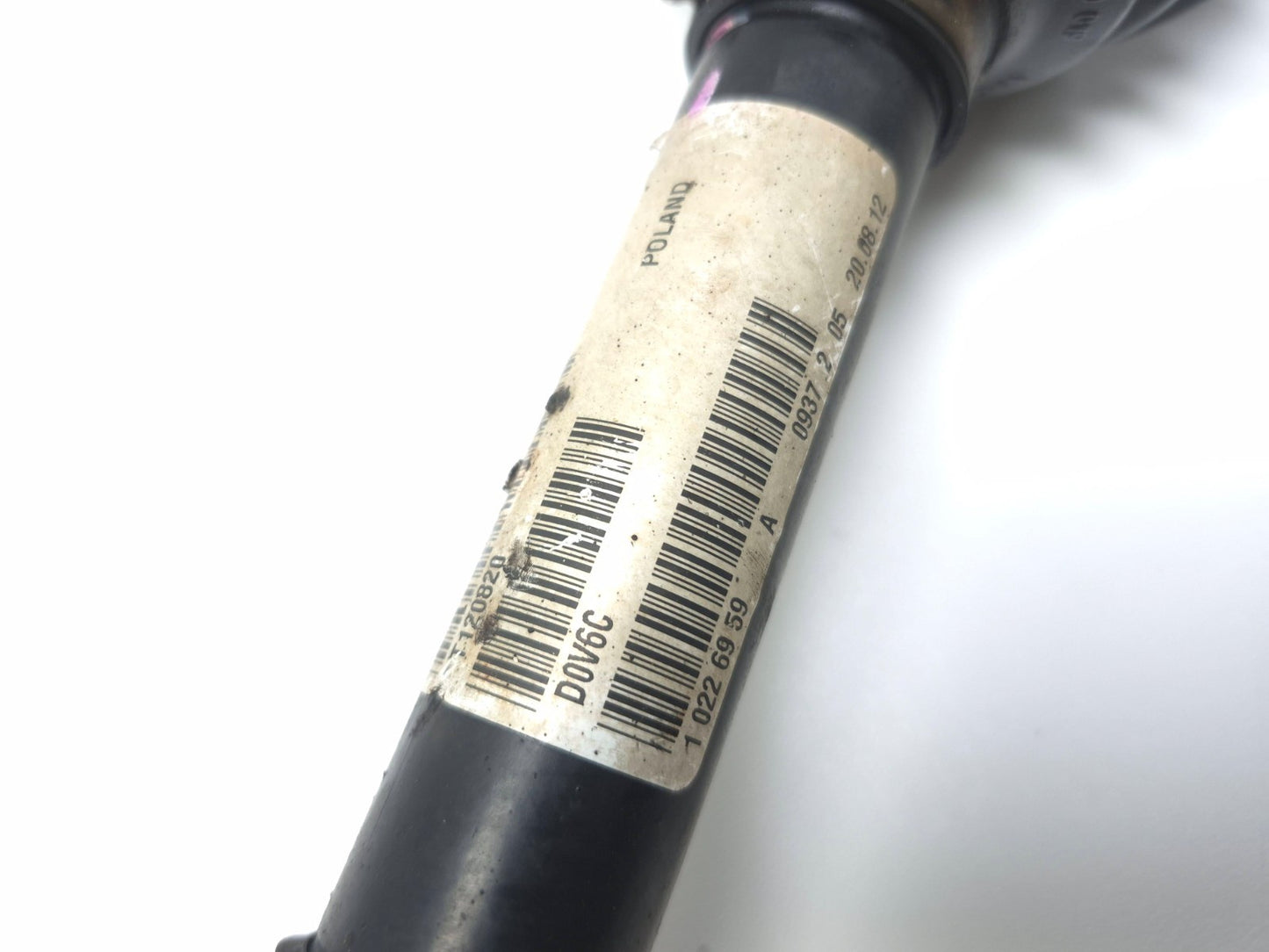 2013 Volvo S60 Front Passenger Drive Shaft OEM