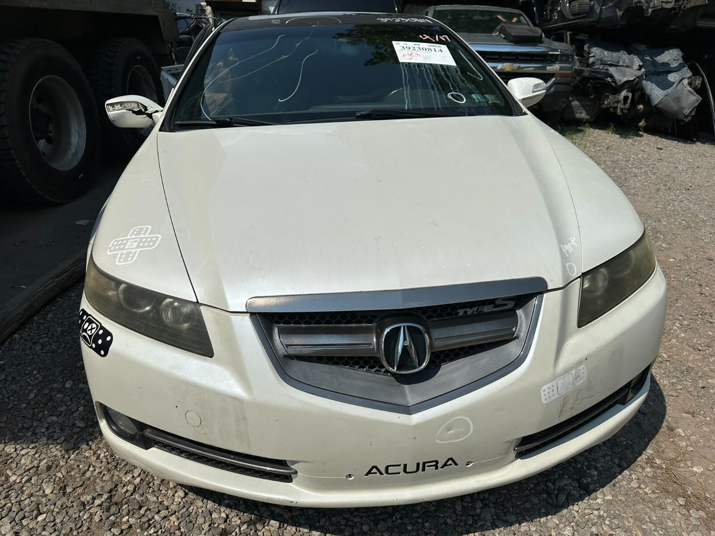 2007 2008  Acura Tl Type-s Exhaust Muffler Driver Rear Side Left OEM