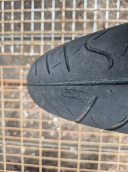 2014 Kawasaki Ninja 300 Ex300a Rear & Front Wheel W/ Tire R 17 OEM