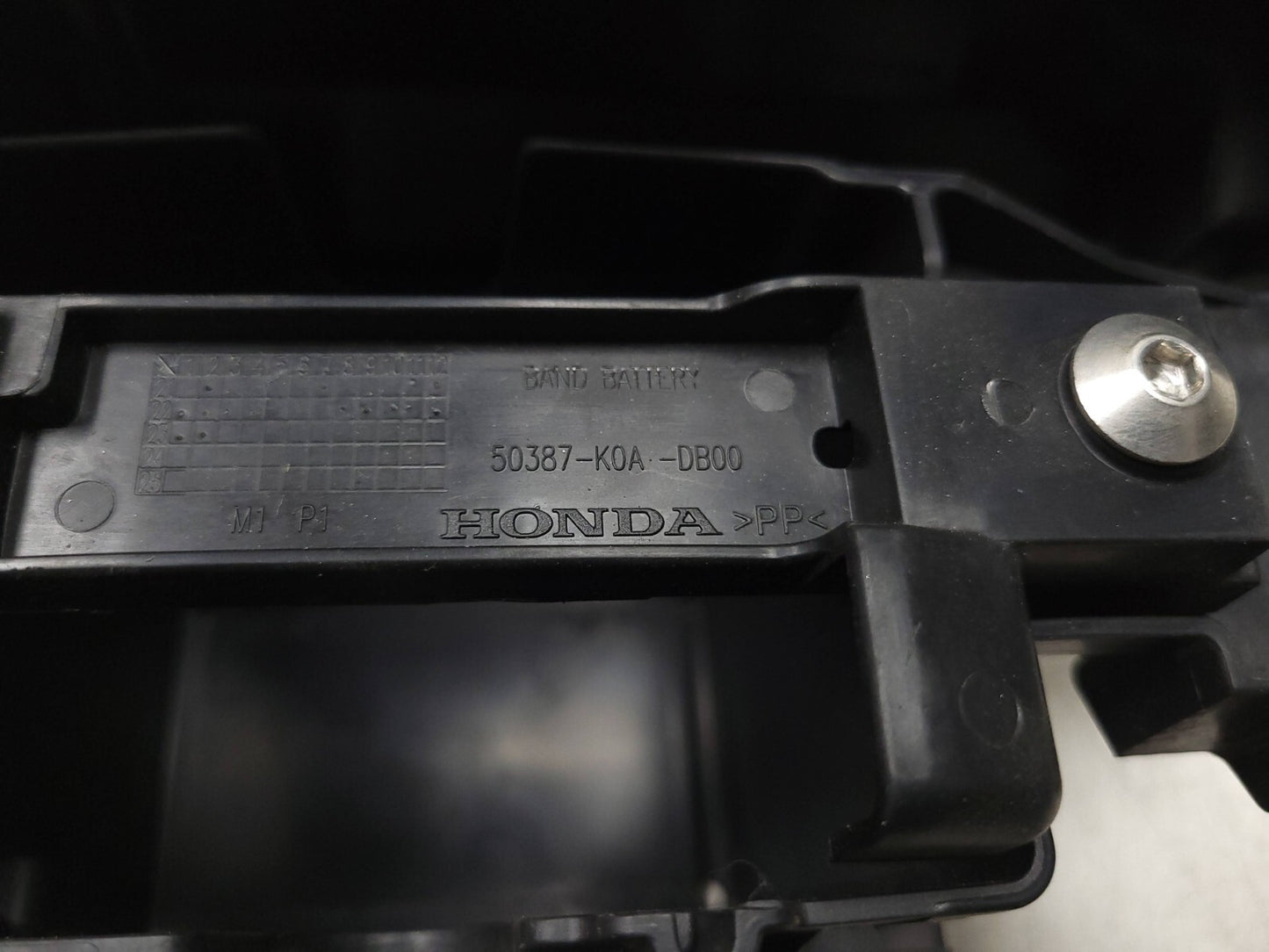 19-25 Honda Cbf300 Battery Tray Box OEM 264 Miles
