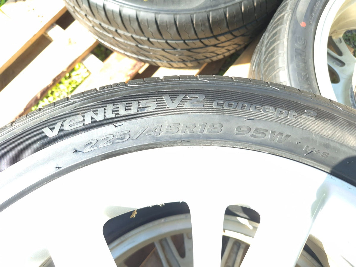 2010 Lexus Hs250h Wheel Rim W/ Tire 225/45/r18 18x7.5j Et39 7/32 4 Pcs OEM