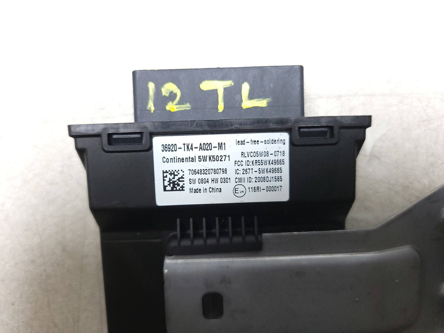 2010 - 2014 Acura Tl Smart Key Control Module 36920-tk4-a020 OEM