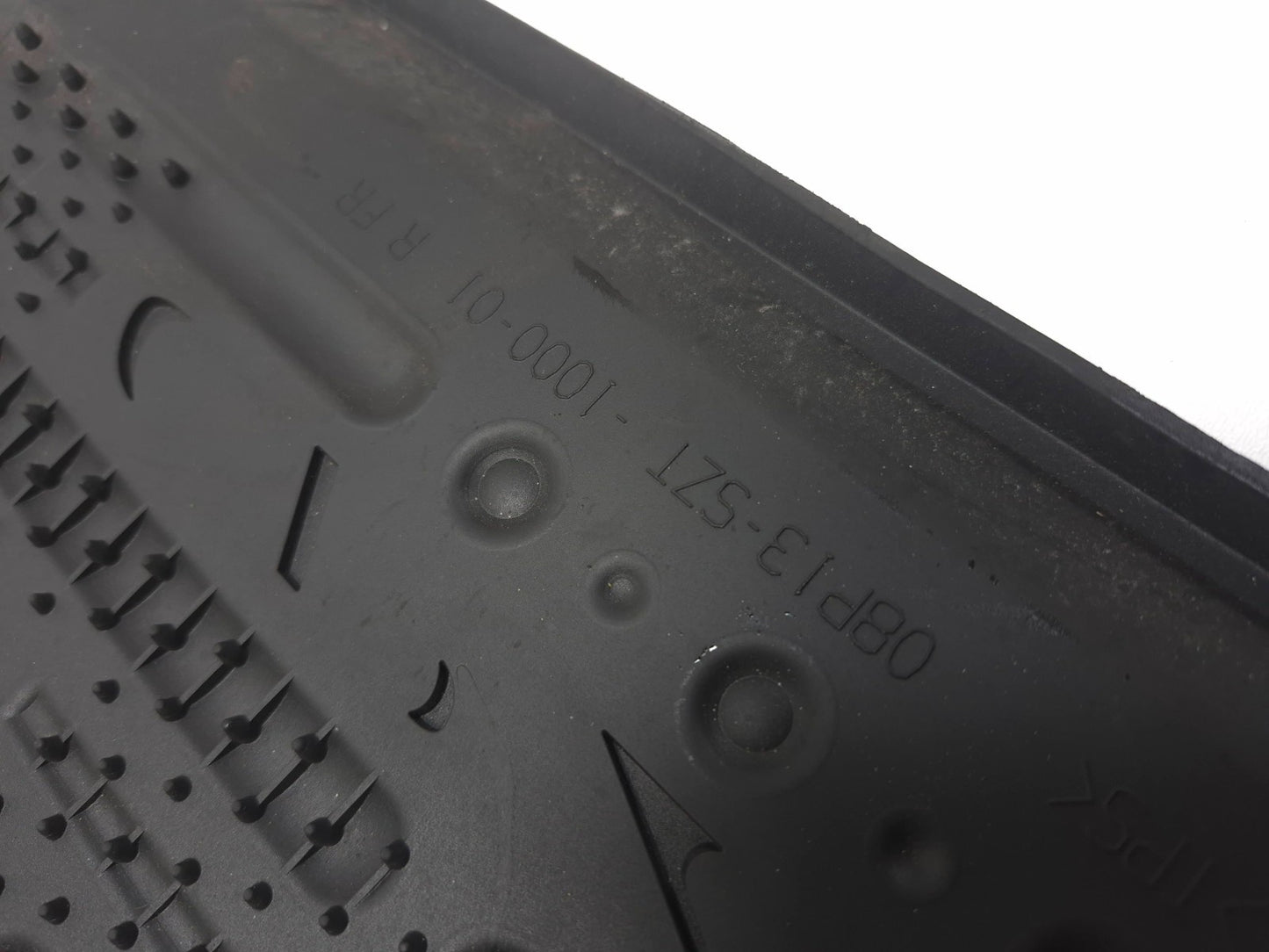 2014 Honda Cr-z All Weather Rubber Floor Mat Front Left & Right OEM