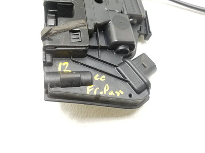 2012 Volkswagen Cc Door Lock Actuator Front Passenger Side Right OEM