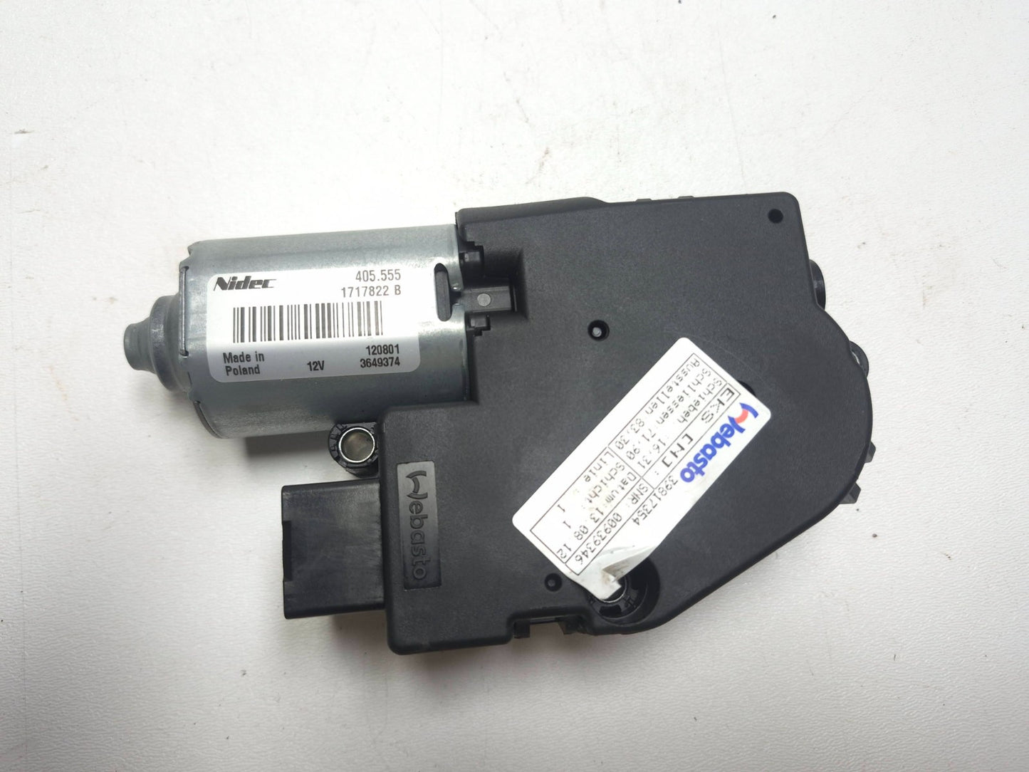 2013 Volvo S60 Sunroof Motor OEM