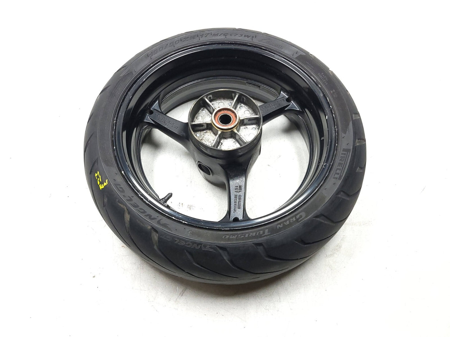 2004 - 2007 Honda Cbr1000rr Wheel Rim W/ Tire Front & Rear *straight* OEM