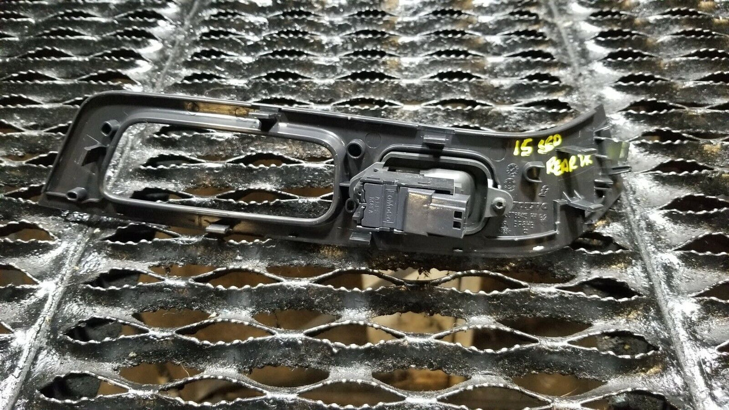 14-17 Volvo S60 Door Window Switch Trim Cover Rear Passenger Right Side OEM 42k