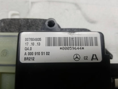 2014 Mercedes E350 Front Driver Seat Lumbar Support OEM